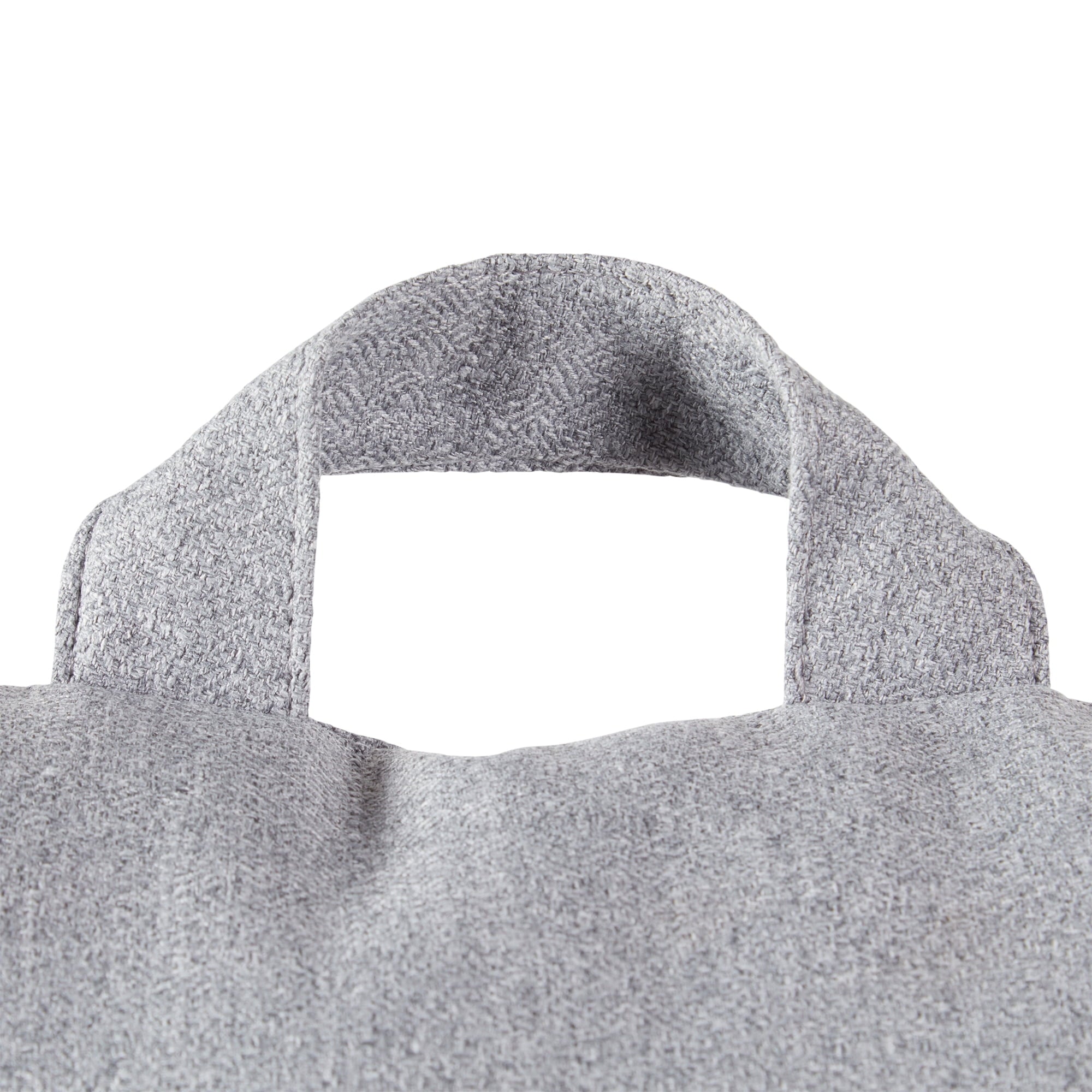 Orthopedic Support Jumbo Cement Gray Polyester Bed Rest Pillow - Orthopedic Shredded Foam Bed Pillow Set Detail