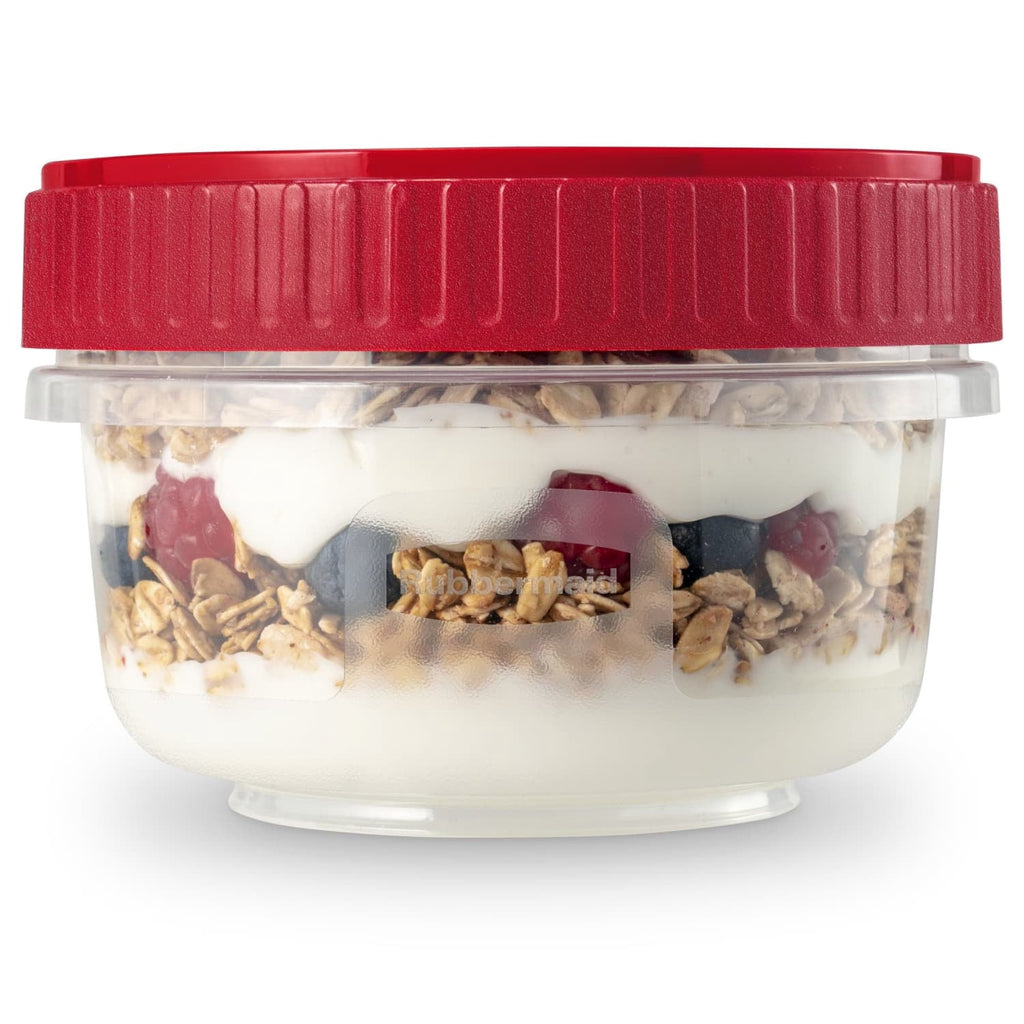 Playful Geometric (3 pack) & Seal 1.6-Cup Food Storage Containers, Ruby Red, 3 pack - Playful Star & Heart Shaped Geometric NeeDoh Detail