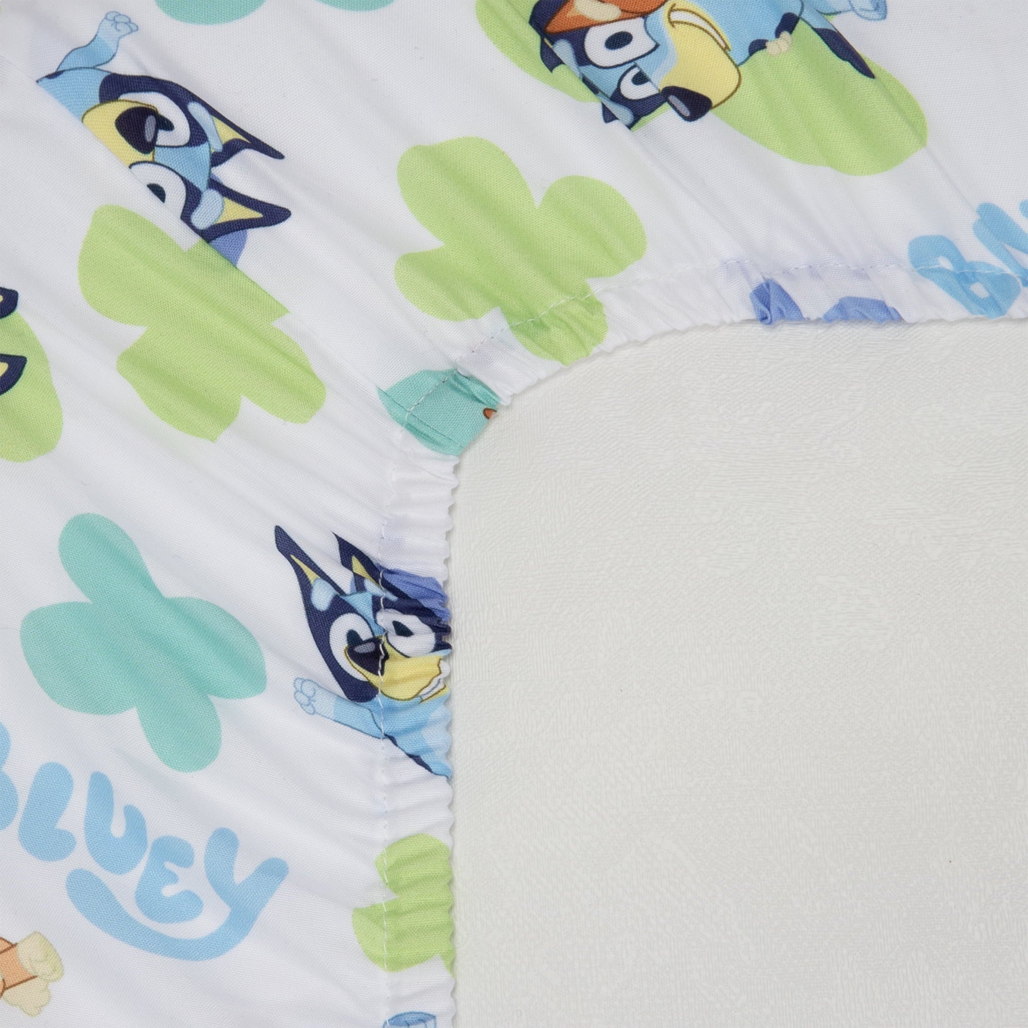 Cooling Sateen Sheet Set 2 Pack Print & Solid - Luxury Bed Sheet Set with Deep Pockets Detail