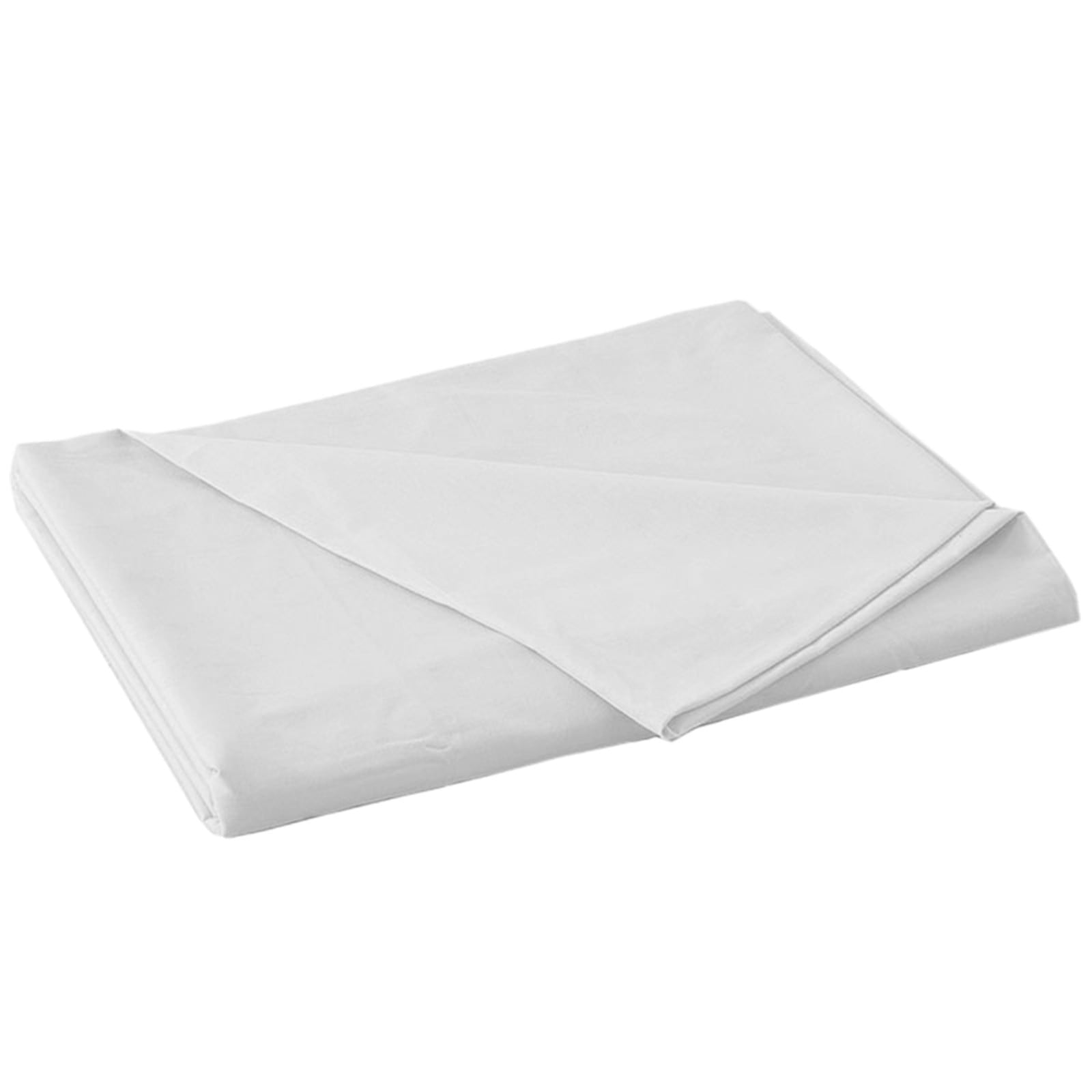 Wrinkle-Resistant Color Twin Size Flat Sheet - Hotel Quality Top Flat Bed Sheet Only, Ultra Soft, Comfy, Breathable & Cooling - Fade & ... - Luxury Bed Sheet Set with Deep Pockets Detail