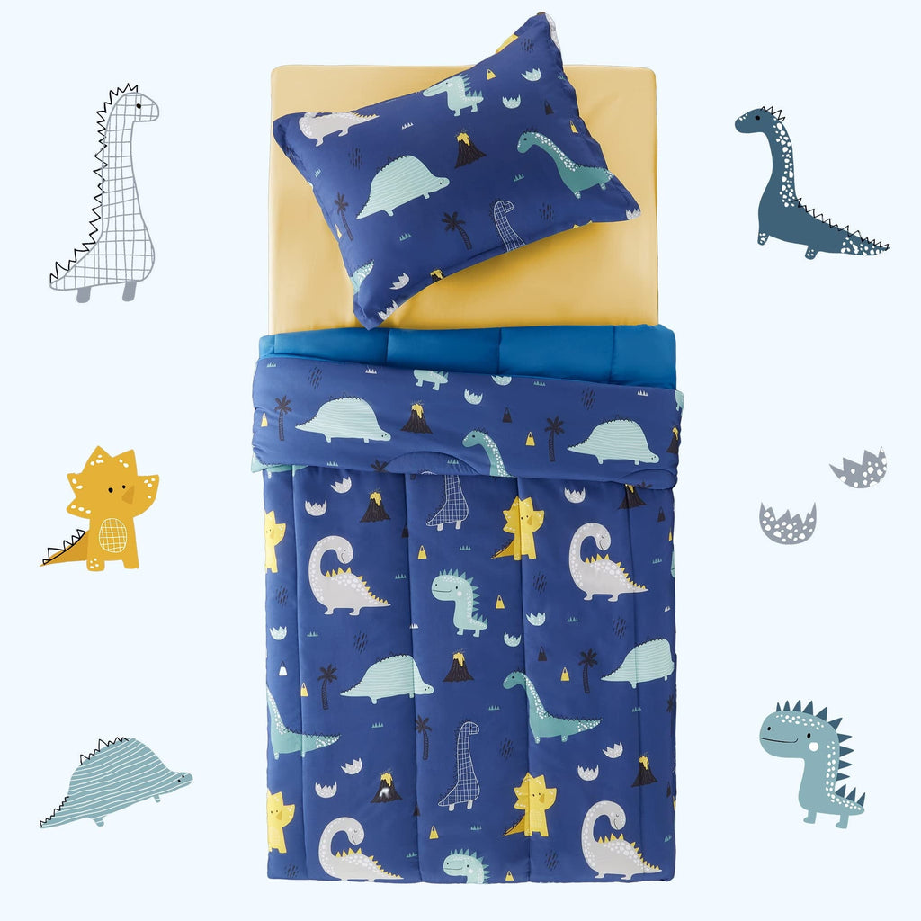 Heavyweight Warmth Kids Bedding Comforter Set Twin/Twin Xl Size - Super Soft & Cute Printed 2-Piece Comforter Set All Seasons for Boys, ... - Hypoallergenic Ultra-Fluffy Quilt for Winter Detail