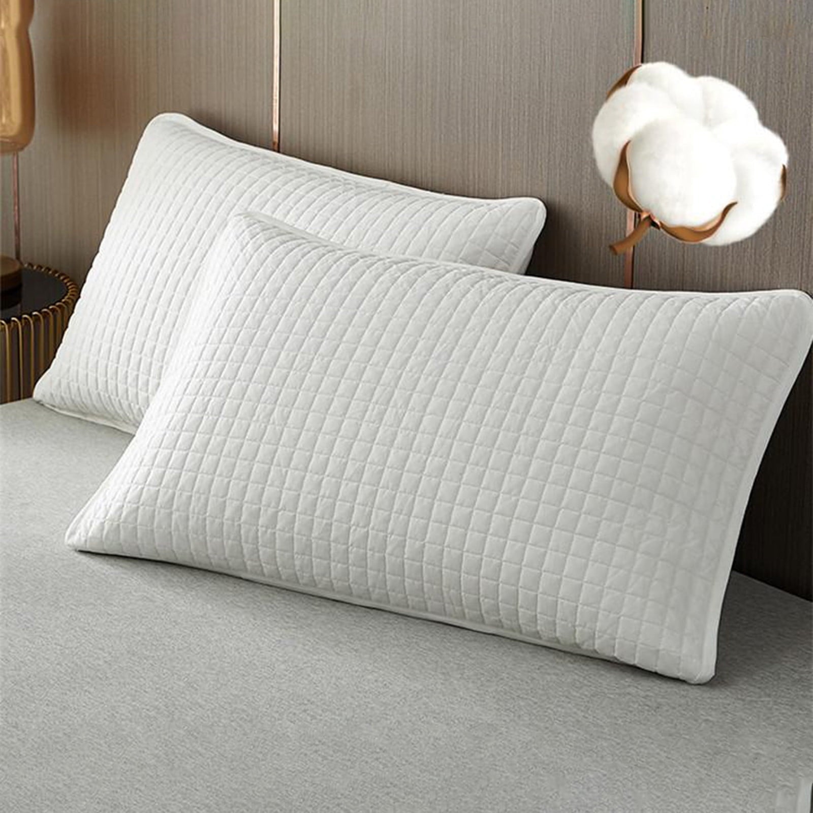 Hotel Collection Memory Foam Pillow, Toddler Pillow, Small Pillows for Kids, Soft & Hypoallergenic - Kids Sleeping Pillow - Toddler Be... - Orthopedic Shredded Foam Bed Pillow Set Detail