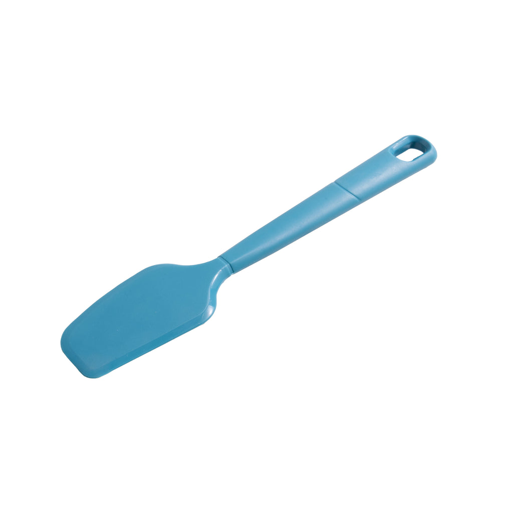 Durable Steel Silicone Food- Grade Blue 10.55" L Kitchen Spatula - Multi-Purpose Hand Tool for Daily Meal Prep Detail