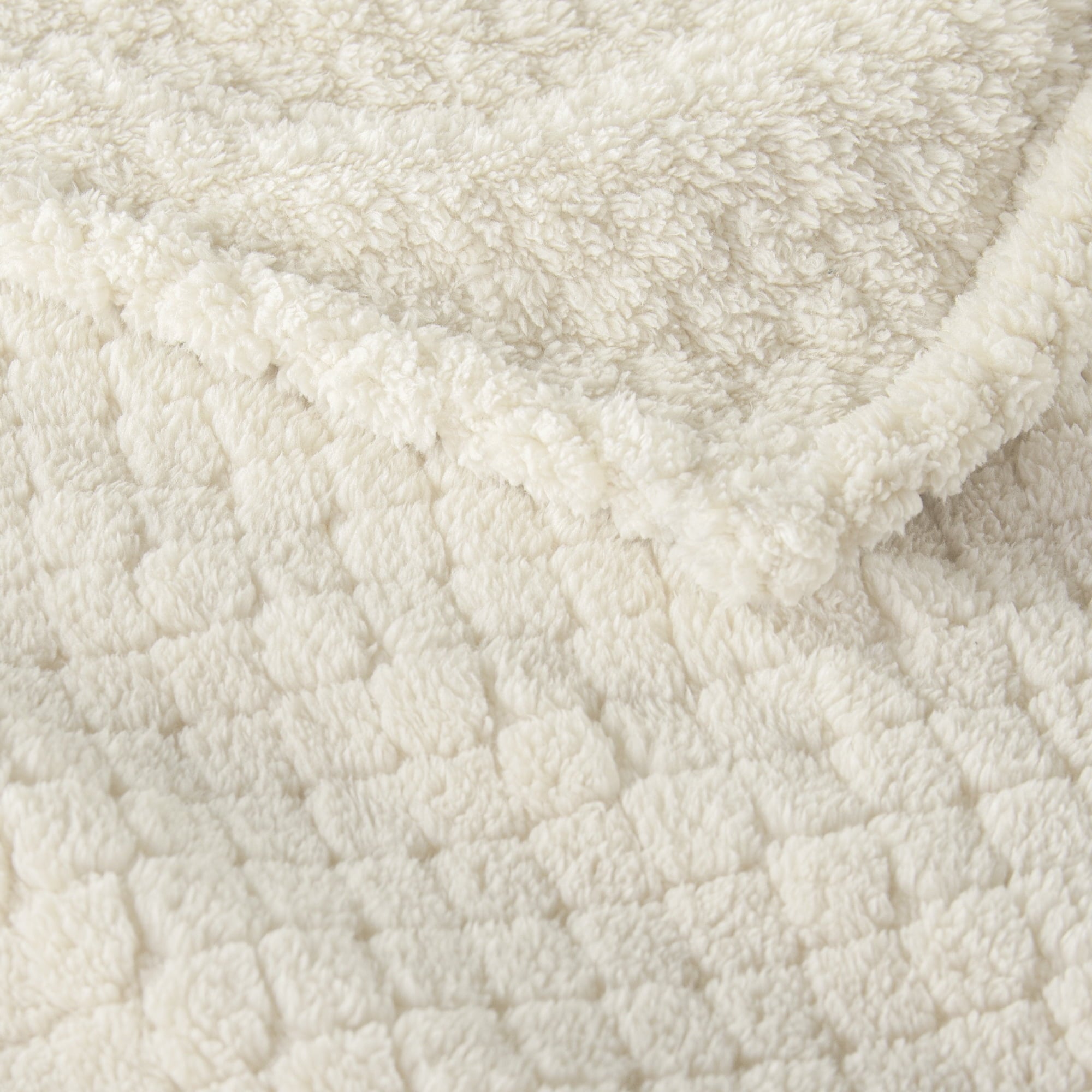 Lightweight Warm Fleece Throw Blanket for Couch, Super Soft Jacquard Bed Blanket, Lightweight Fuzzy Warm for All Seasons, 50x60 Inches... - Cozy Fleece Throw Blanket for Couch & Bed Detail