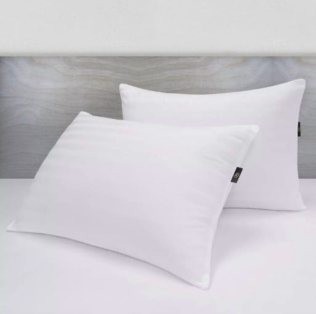 Orthopedic Support Comfy Sleep Bed Pillow Queen Size, Pack of 2 - Ergonomic Memory Foam Pillow for Neck Pain Support Detail