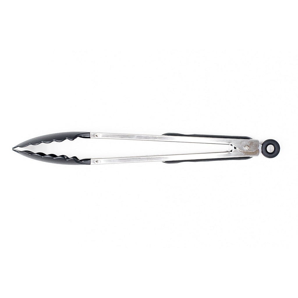 Chef-Quality 13 Inch Rust Resistant Nylon End Stainless Steel Dripless Kitchen Tongs - Professional Kitchen Tool for Culinary Enthusiasts Detail