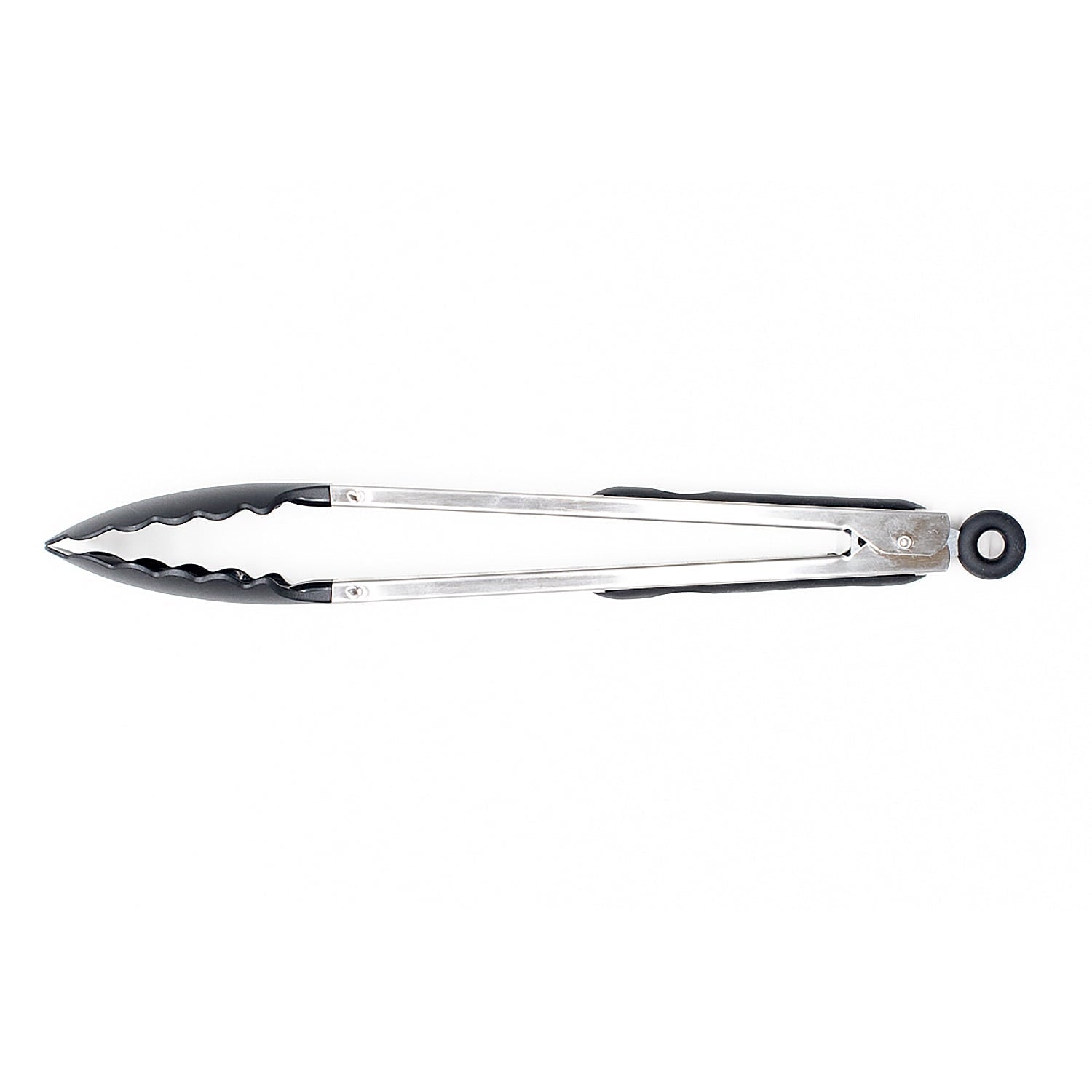 Chef-Quality 13 Inch Rust Resistant Nylon End Stainless Steel Dripless Kitchen Tongs - Professional Kitchen Tool for Culinary Enthusiasts Detail