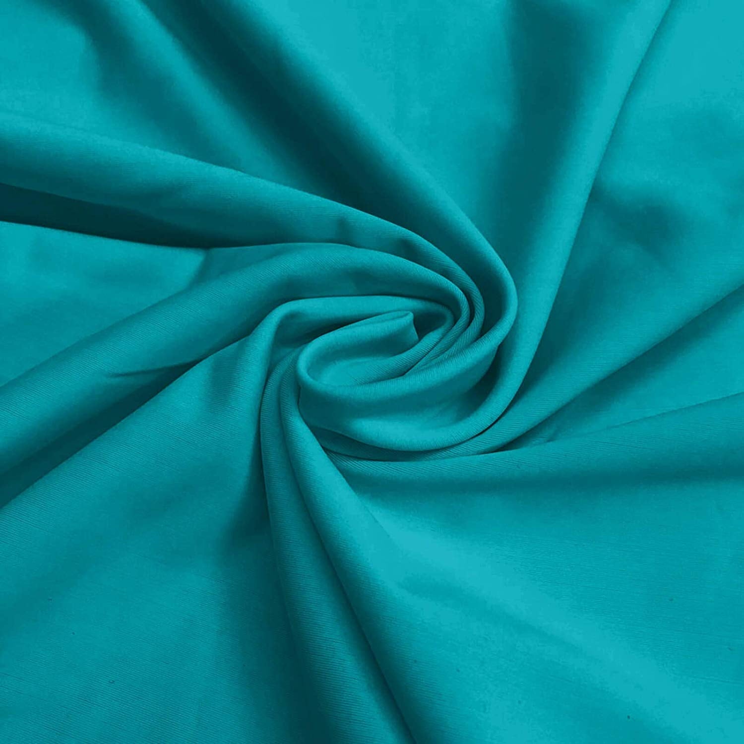 Premium Egyptian Cotton RV/Short Queen 6-Piece Bed Set for Campers - Deep Pocket Fitted Sheet Luxury Soft Microfiber, Teal - Cooling Hotel Quality Bedding Sheets and Pillowcases Detail