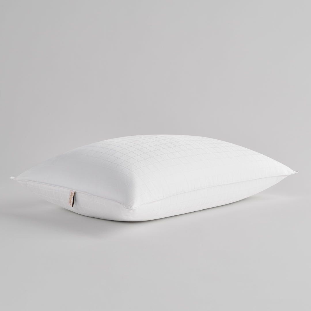 Decorative Plump So Queen Size Bed Pillow | Side Sleeper Pillow for Adults | , 100% Cotton Case | Soft, Machine Washable Hotel Quality... - Hotel Quality Plush Sleeping Pillows Detail