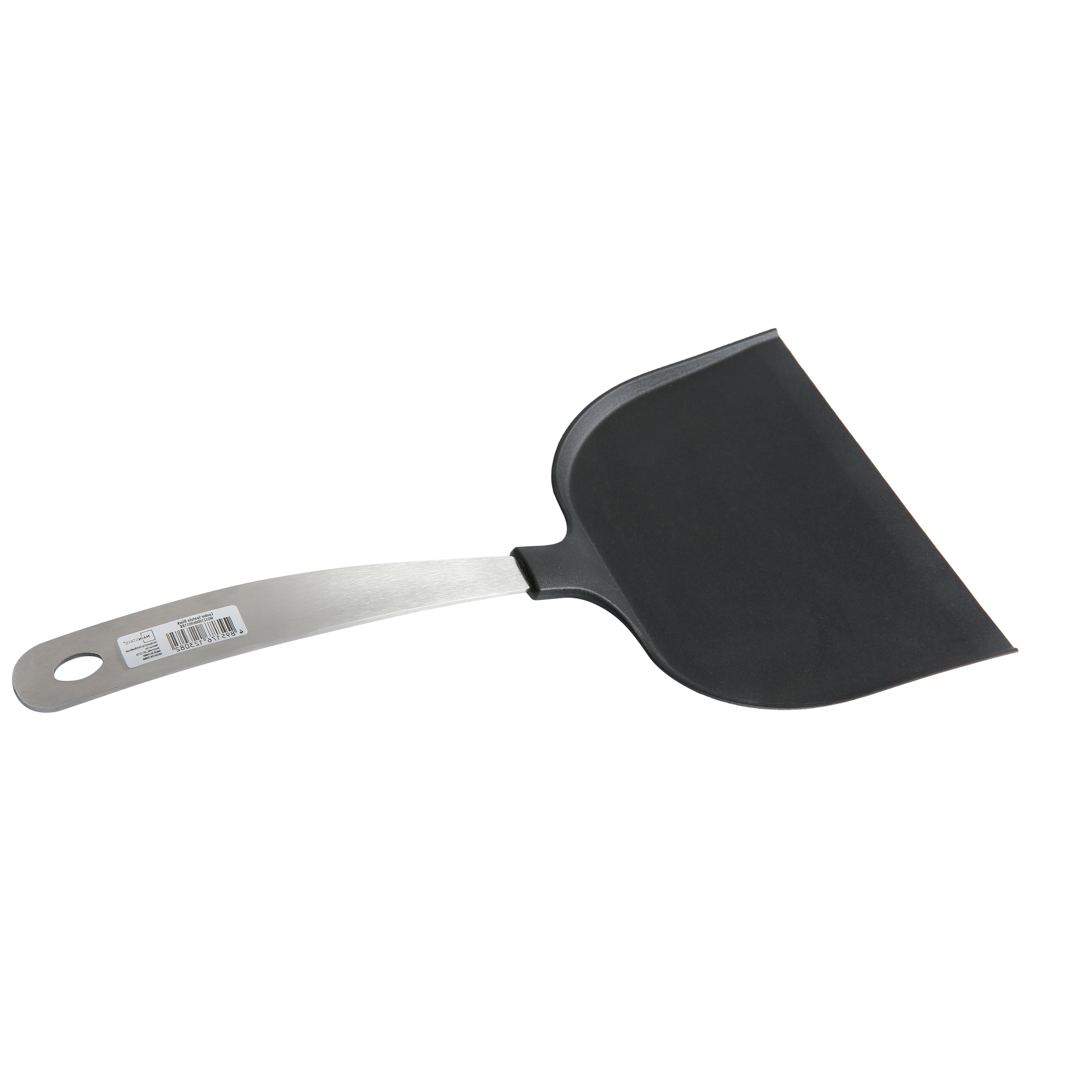 Chef-Quality Jumbo Baking 12.8 in Stainless Steel Nylon Kitchen Spatula - High-Precision Culinary Tool for Baking & Cooking Detail