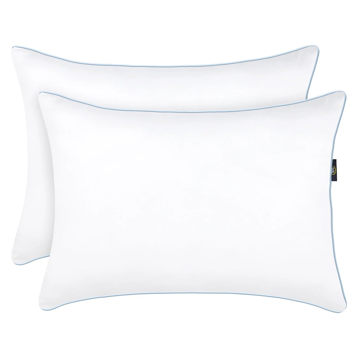 Fluffy Shredded Comfy Sleep Eco-Friendly Bed Pillow Standard/Queen (2 Pk) - Hotel Quality Plush Sleeping Pillows Detail