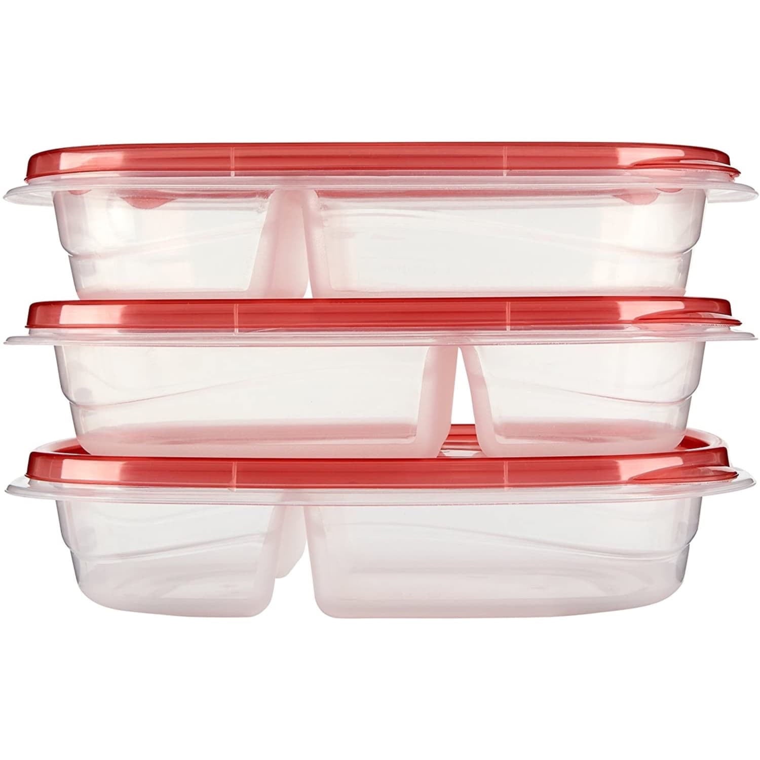 Fun Food Fidget alongs Divided Rectangular Food Storage Containers, 3.7 Cup, 3-Pack - Fun Food Fidget Cookie Squishable Toy Detail