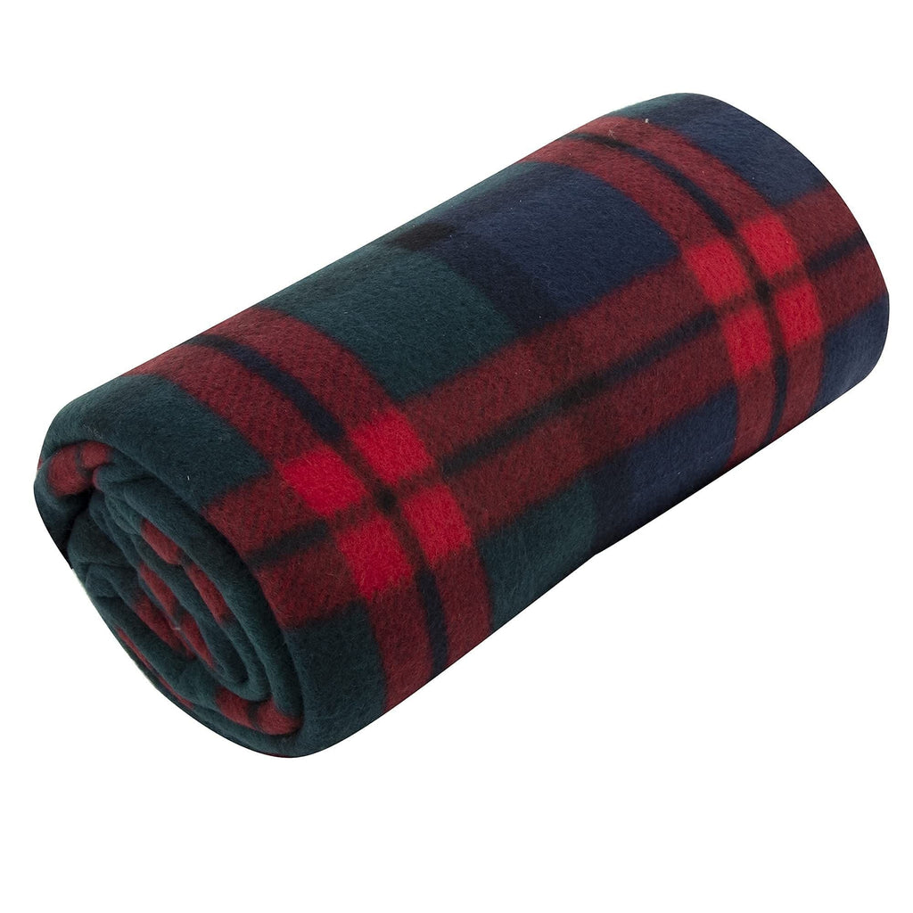 Lightweight Warm Single Plaid Color 60"L x 50"W Fleece Throw Blanket for Fall, Winter, Spring, Summer, Men, Women, Children & Pets in ... - Cozy Fleece Throw Blanket for Couch & Bed Detail