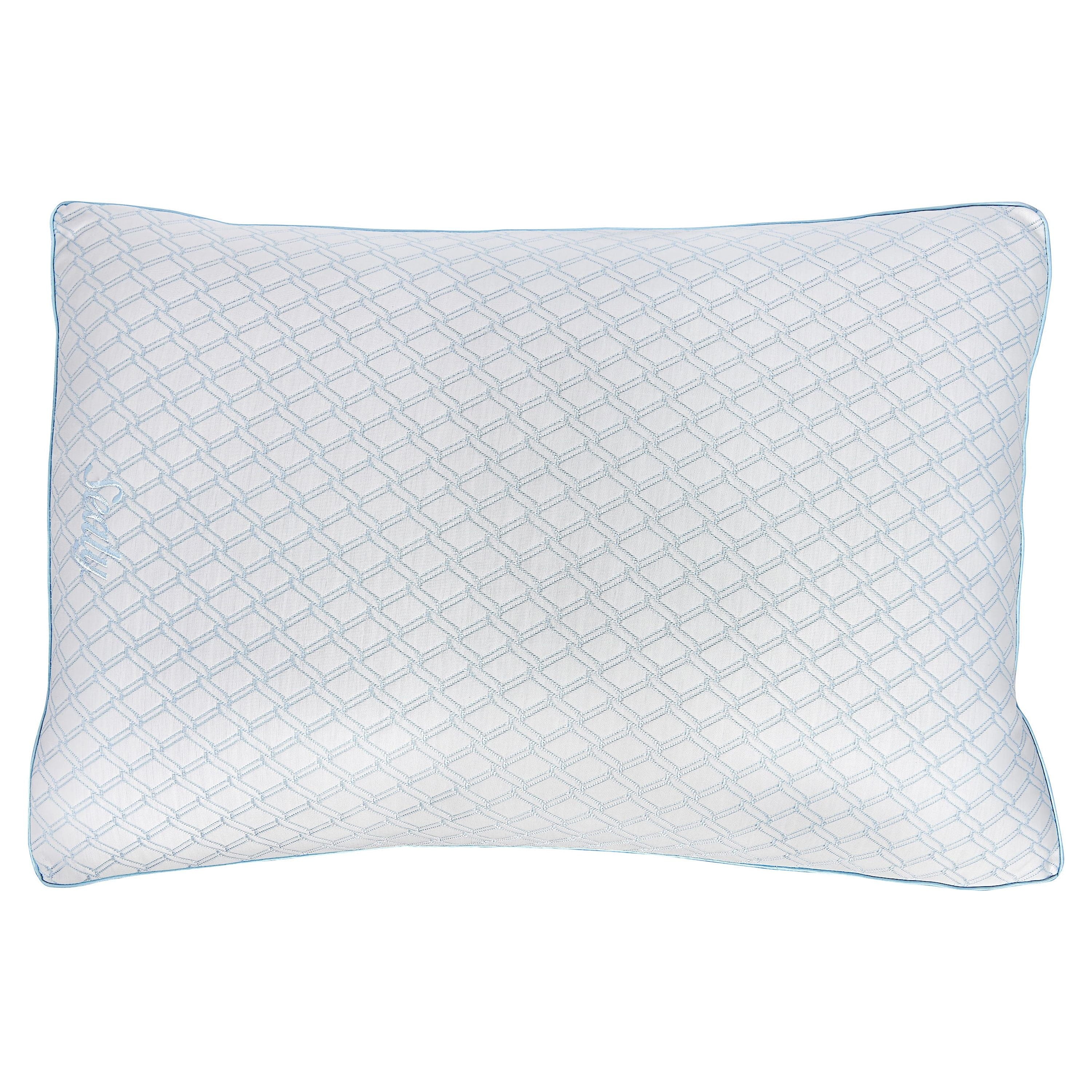 Ergonomic Memory Foam Cooling Performance Odor Neutralizing Extra Firm Support Machine Washable Pillow, King - Hotel Quality Plush Sleeping Pillows Detail