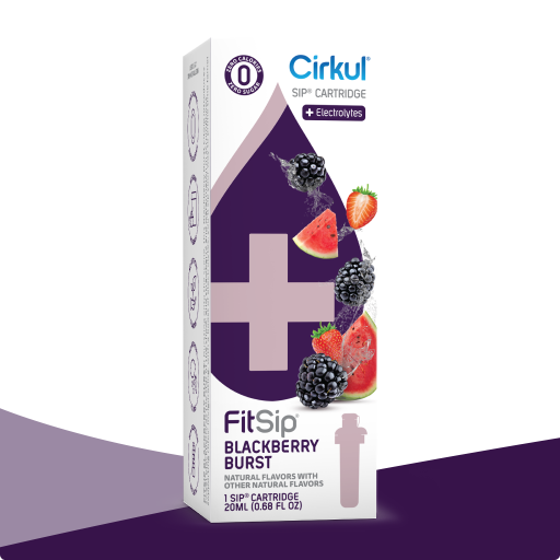 Vitamin-Infused FitSip Blackberry Burst Z16Q - Zero-Calorie Multi-Flavor Sip Pods for Water Bottle - Default Title