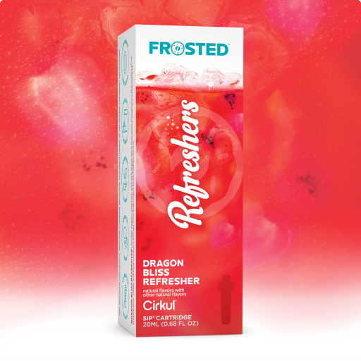 Refreshing Electrolyte Frosted Dragon Bliss Refresher 3YSL - Electrolyte Hydration Enhanced Taste Cartridges - Default Title