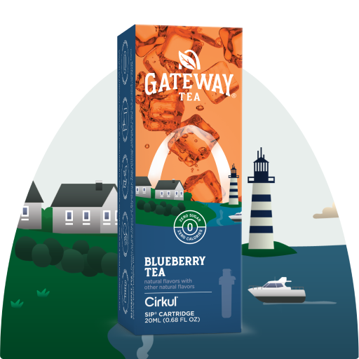 Refreshing Electrolyte Gateway Blueberry Tea BF2I - Vitamin-Infused Natural Refreshing Flavor Core - Default Title