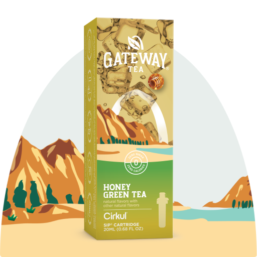 Sugar-Free Gateway Honey Green Tea D1OV - Sugar-Free Fruit Flavor Cartridge Refill - Default Title