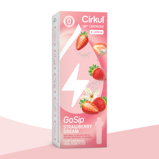 Natural Fruit Flavored GoSip Strawberry Dream OAF9 - Sugar-Free Fruit Flavor Cartridge Refill - Default Title