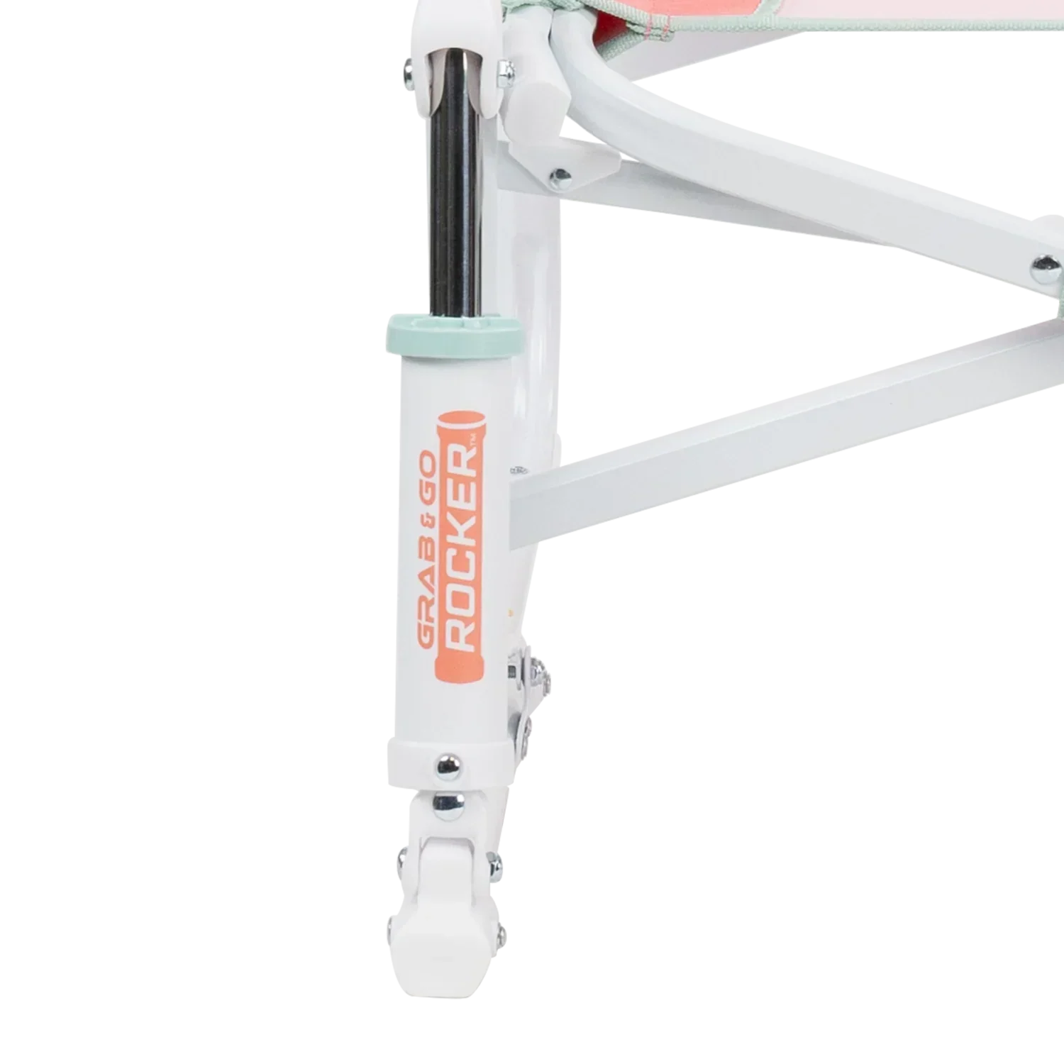 Premium All-Weather Grab & Go Rocker - Choice 551 - Heavy-Duty Kickback Rocker with Beverage Holder Detail