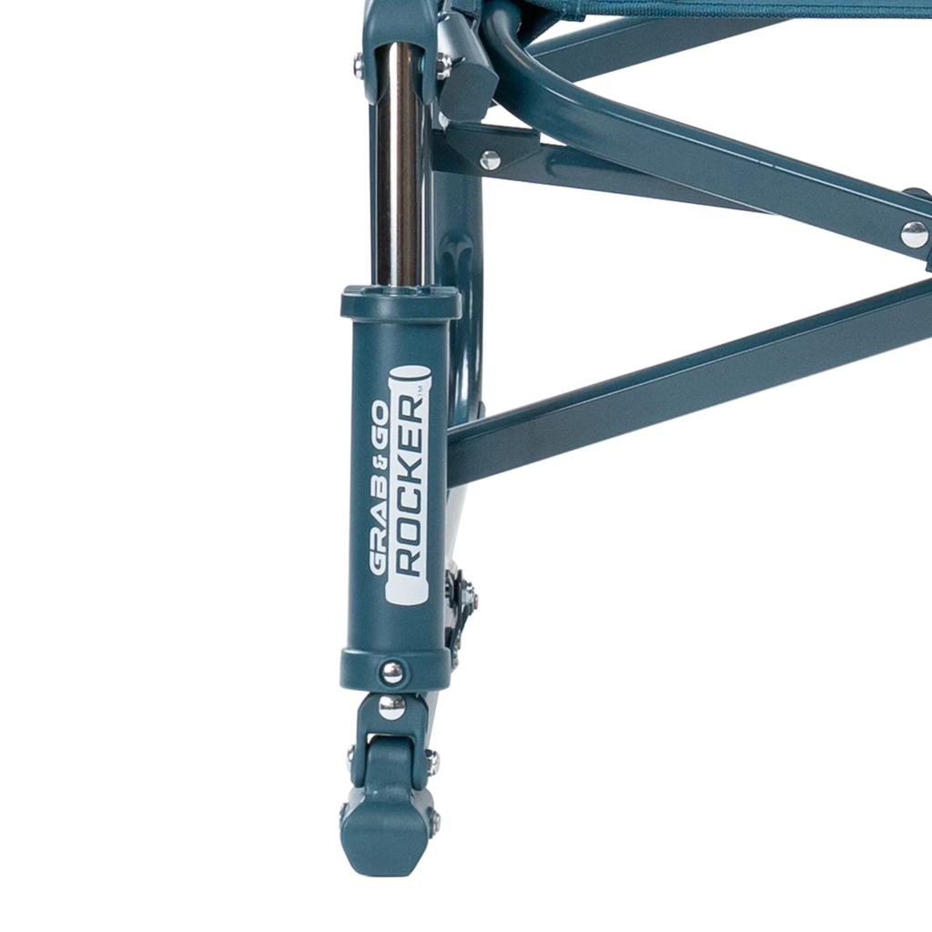 Premium All-Weather Grab & Go Rocker - Choice 551 - Heavy-Duty Kickback Rocker with Beverage Holder Detail