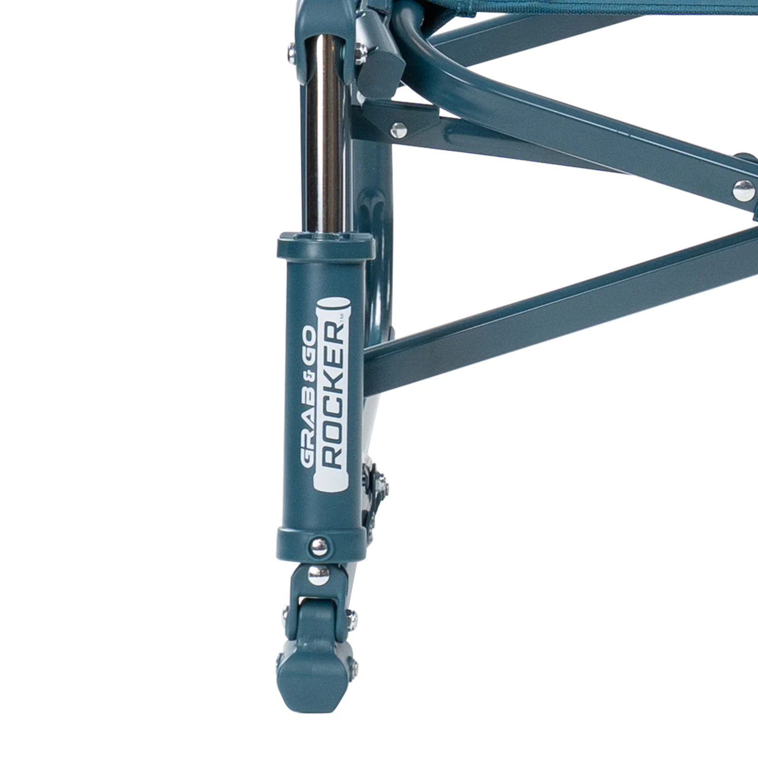 Premium All-Weather Grab & Go Rocker - Choice 551 - Heavy-Duty Kickback Rocker with Beverage Holder Detail