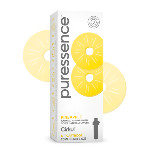 Refreshing Electrolyte Puressence Pineapple (Unsweetened) NUIK - Zero-Calorie Multi-Flavor Sip Pods for Water Bottle - Default Title