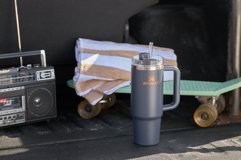 Car-Cup Friendly The Quencher H2.0 Flowstate Tumbler  | Stanley Create D332L - Premium Stainless Steel Straw Cup for All-Day Hydration Detail