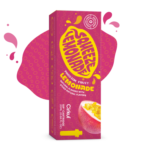 Refreshing Electrolyte Squeeze Passion Fruit Lemonade 2Z80 - Vitamin-Infused Natural Refreshing Flavor Core - Default Title