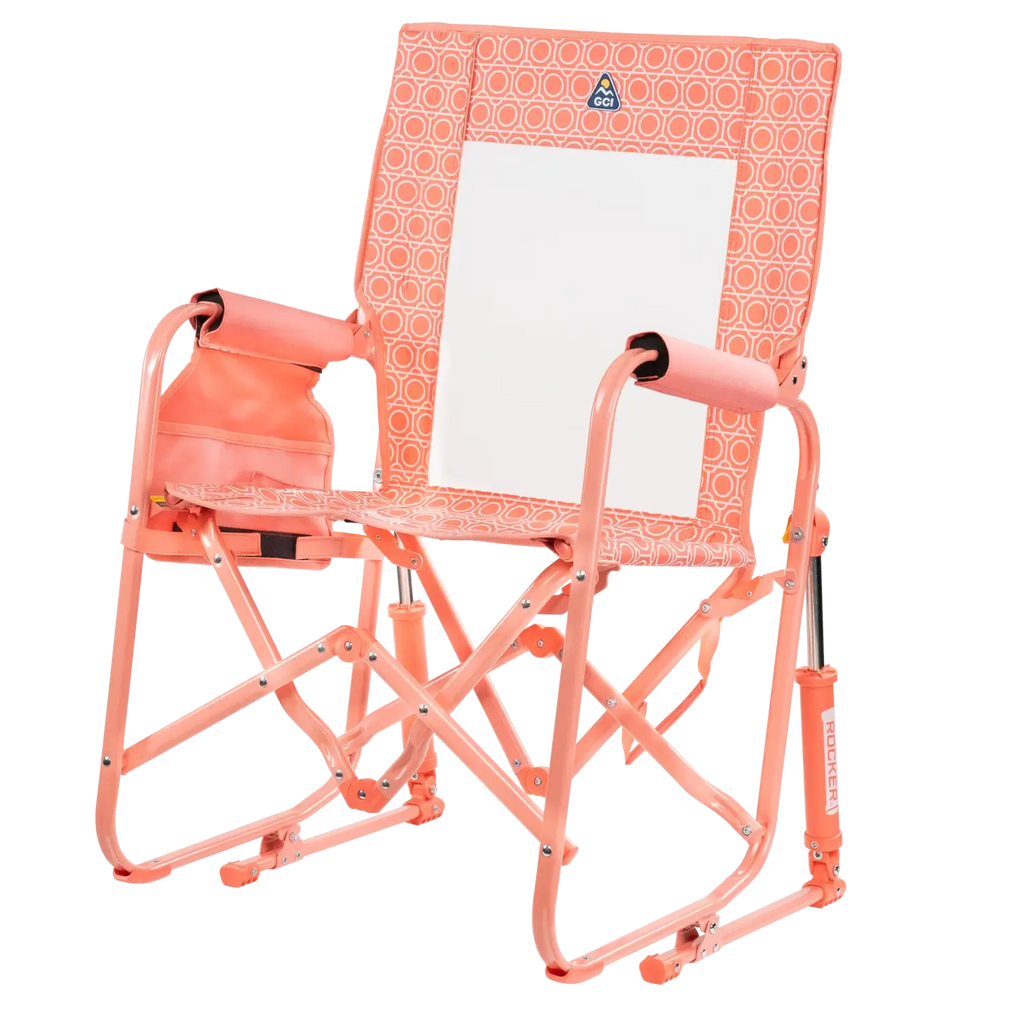 Smooth Motion Stowaway Rocker - Choice 794 - Patented Spring-Action Rocking Chair for Camping Detail