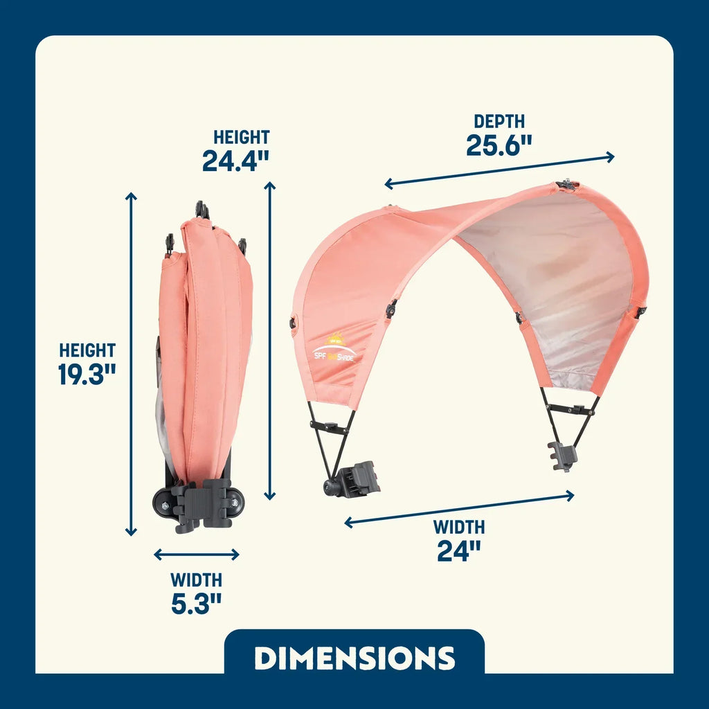 Instant Pop-Up SunShade Accessory - Choice 361 - Instant Sunshade Umbrella for Tailgating Detail