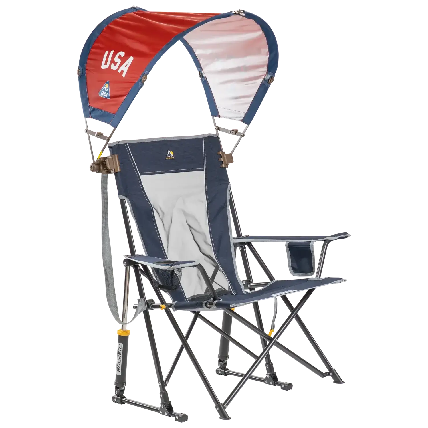 Premium All-Weather SunShade Accessory - USA Anniversary Deluxe - Choice 917 - Pop-Up Outdoor Sun Shelter - UV400 Protection Detail