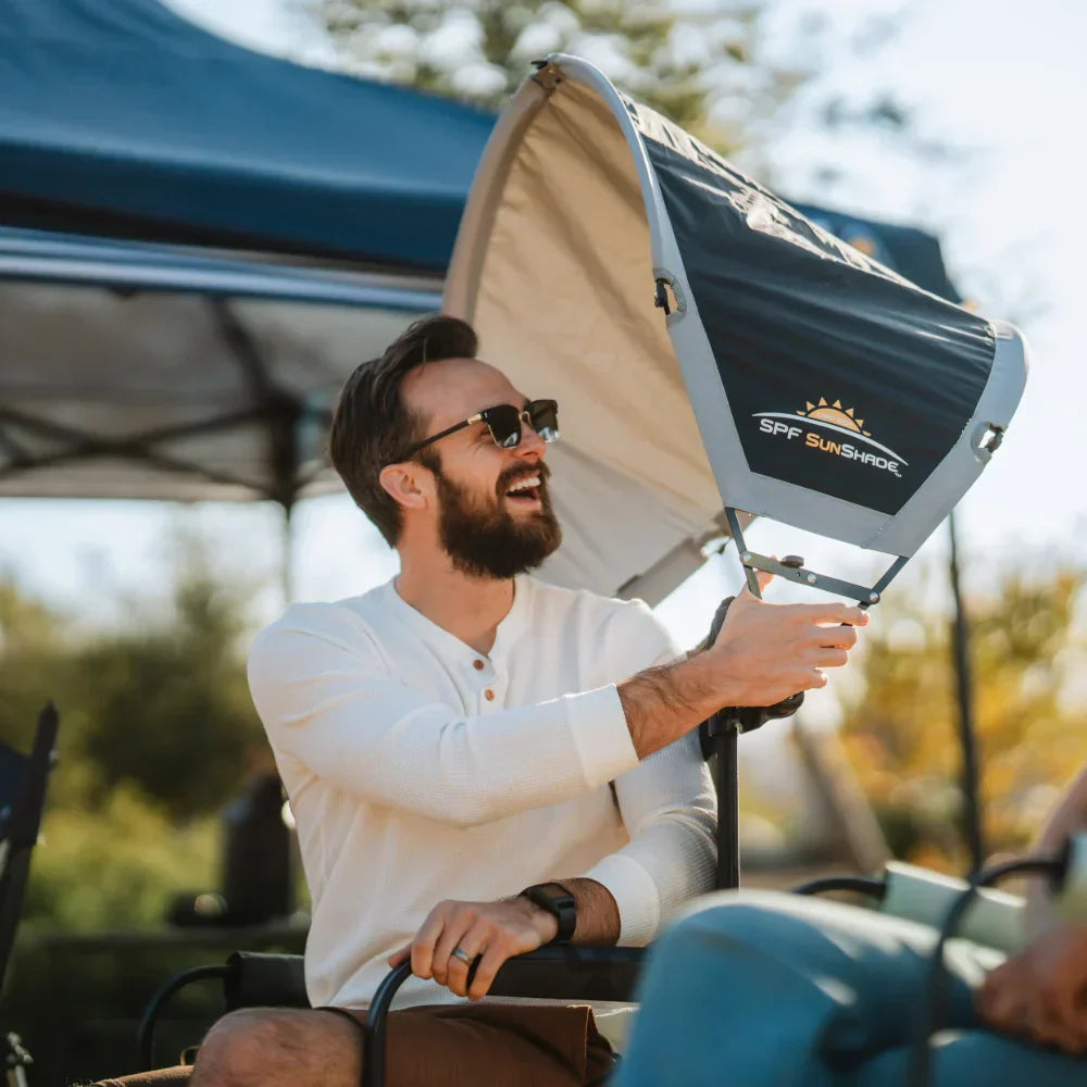 Instant Pop-Up SunShade Accessory - Choice 361 - Instant Sunshade Umbrella for Tailgating Detail