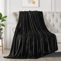 Lightweight Warm Throw Size Blanket, Luxury Plush Cozy Fuzzy Fleece Blanket, Super Soft Warm Big Lightweight Throw Blanket All Seasons... - Super Soft Reversible Sherpa Flannel Blanket - Default Title